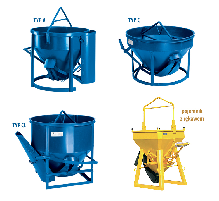Pojemniki na beton